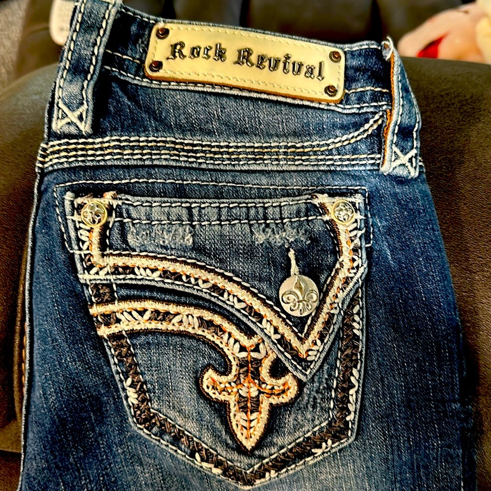 Rock Revival Alexia Capri size 27